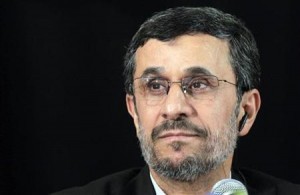 Iranian President Ahmadinejad attends a news conference on the sidelines of the 67th United Nations General Assembly in New York