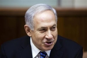 Israeli Prime Minister Netanyahu attends the first cabinet meeting of the 33rd Israeli government, in Jerusalem sraeli Prime Minister Benjamin Netanyahu attends the first cabinet meeting of the 33rd Israeli government, in Jerusalem March 18, 2013. Credit: Reuters/David Vaaknin/Pool