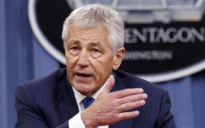 U.S. Defense Secretary Chuck Hagel