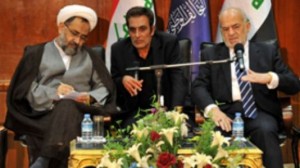 Iranian Intelligence Minister Heidar Moslehi & Former Iraqi Prime Minister Ibrahim al-Jaafari