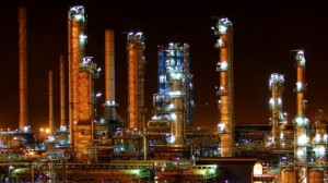 Iranian gas refinery