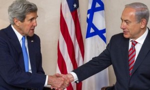 John Kerry and Benjamin Netanyahu