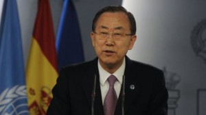 UN Secretary General Ban Ki-moon