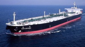 A Chinese oil tanker