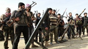 A file photo of the militants operating in Syria