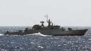 An Iranian Navy vessel