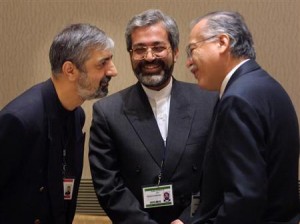 ASADI TALKS WITH SUAREZ AT IMF MEETING.