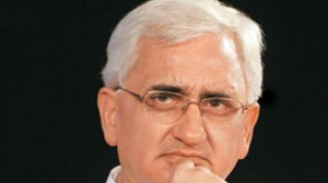 Indian External Affairs Minister Salman Khurshid