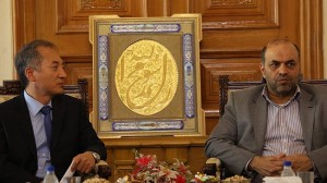 Iraj Nadimi & South Korean Ambassador to Tehran Sung Wung-yeub