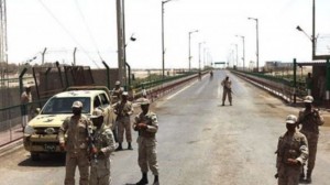 Iranian border guards on the Iran-Afghanistan border