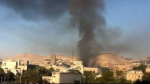 Israel air strike on Syria