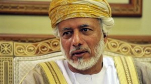 Omani Foreign Minister Youssef bin Alawi bin Abdullah
