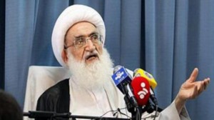 Senior Iranian cleric Grand Ayatollah Hossein Nouri-Hamedani