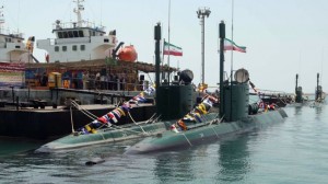 Two of Iran's indigenous Ghadir submarines