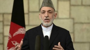 Afghan President Hamid Karzai