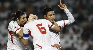 Iran-Qatar football match