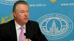 Russian Foreign Ministry spokesman Alexander Lukashevich