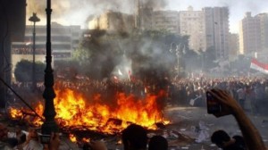 protest at Egypt