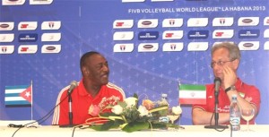 Iran - Cuba volleyball