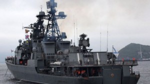 Russian Navy's Admiral Panteleyev destroyer