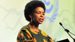 South African Foreign Minister Maite Nkoana-Mashabane