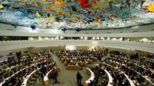 UN Human Rights Council in session