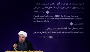 rohani in press conference