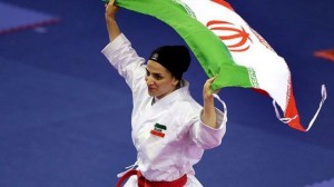 Iranian Karateka Mahsa Afsaneh