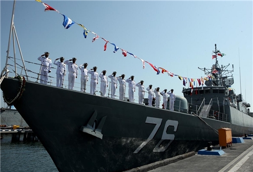 Iranian warship