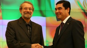 larijani and t Gurbanguly Berdymukhammedov