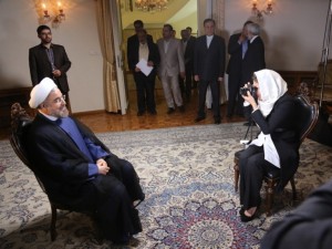 rouhani and ann curry