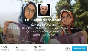 rouhanis twitter acount
