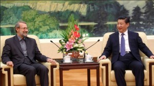 Larijani Xi Jinping