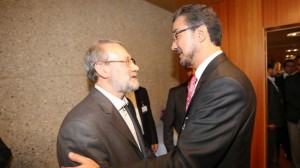 larijani and afghan counterpart