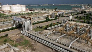 oil terminal in the northern Iranian city of Neka