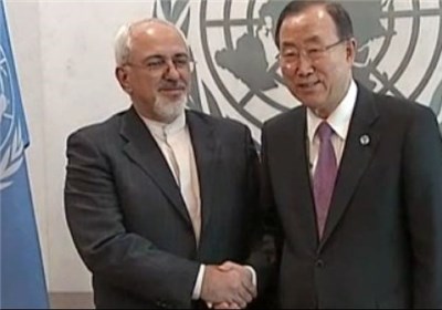 zarif ban ki moon