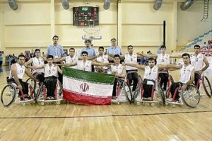 Iran wheelchair basketball team