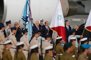 hollande in israel