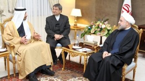 rouhani and uae fm