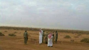 shells near saudi