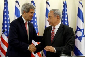 kerry and netanyahu