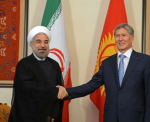 rouhani and atambayev