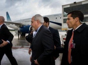 zarif out airplane