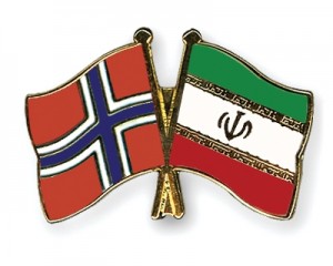 iran norway flag