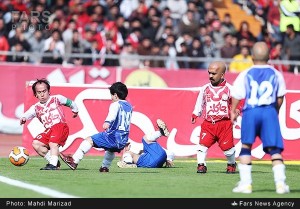 little iranian footballer
