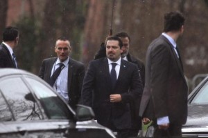Former Lebanese Prime Minister Saad Hariri seen at the Special Tribunal for Lebanon in The Hague, The Netherlands