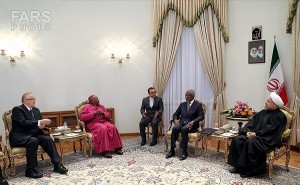 the elders meeting with rouhani