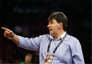 Iran basketball coach Memi Becirovic