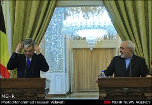 belgian fm and zarif