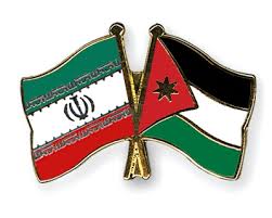 iran jordan flag
